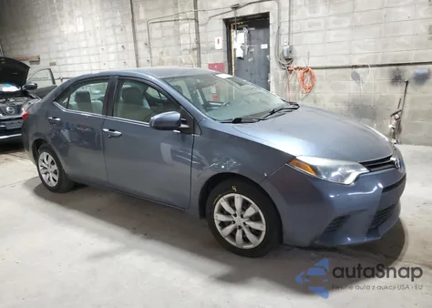 2014 Toyota Corolla L from USA, damaged, VIN 2T1BURHE2EC208301